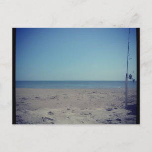 Unten am Strand Postkarte