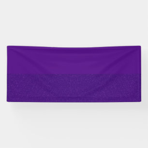 Unten-Banner für benutzerdefinierten Lila Glitzer Banner