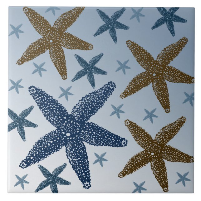 Unten durch die SeeStarfish Fliese (Vorderseite)