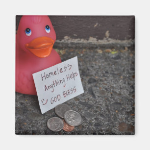 Unten in den Enten Magnet