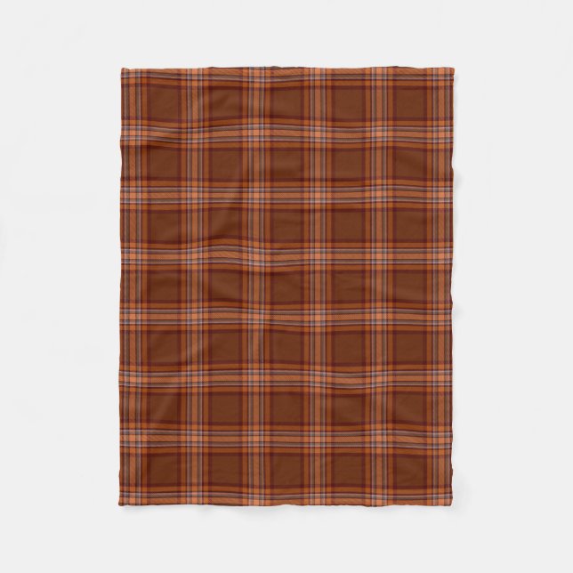 Unten Landkreis-IrenTartan Fleecedecke (Vorderseite)
