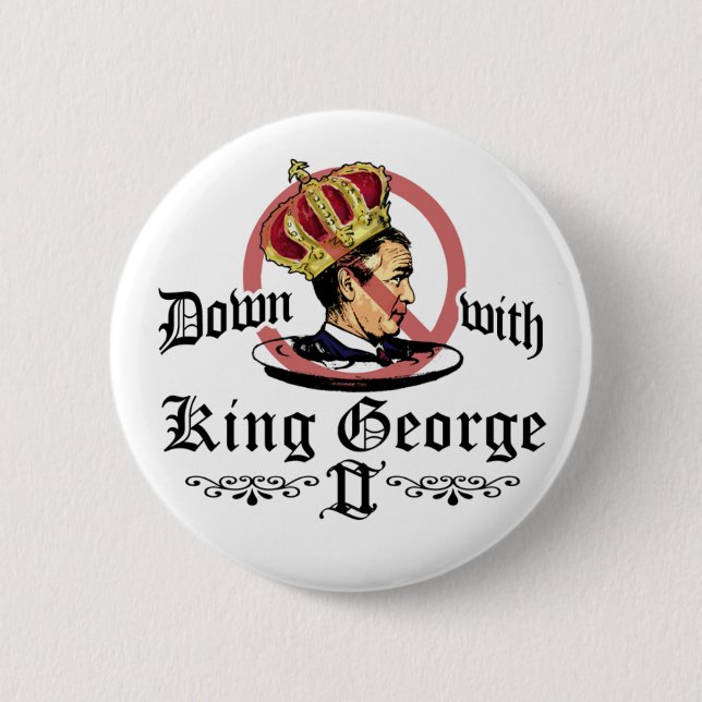 Unten mit König George Button (Vorderseite)