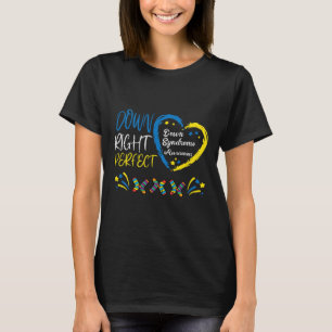 Unten rechts Perfect Down Syndrome Awareness Boys T-Shirt