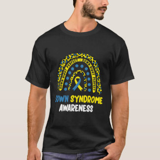 Unten rechts Perfect Rainbow T21 Down Syndrome Awa T-Shirt