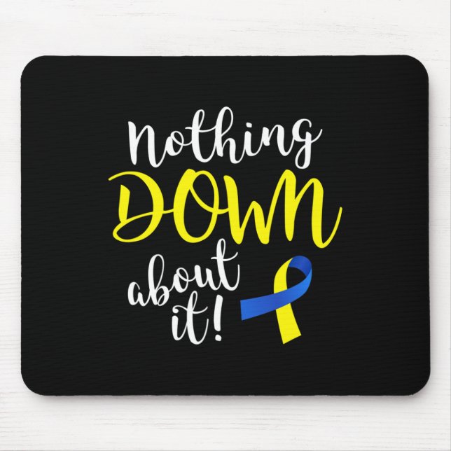 Unten über das Syndrom Bewusstsein Mousepad (Vorne)