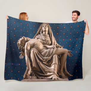 UNTEN vom CROSS Fleecedecke