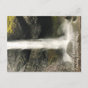 Unten von Latourell Falls, Oregon Postkarte
