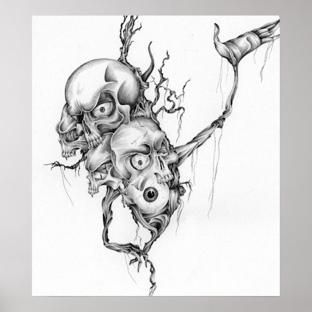 Unten von oben poster (Vorne)