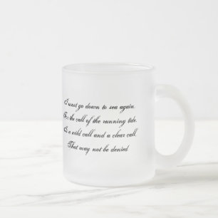 Unten zur Seepiraten-Schwerter-Tasse Mattglastasse