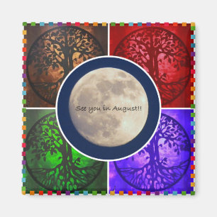 Unter August-Himmeln… Magnet