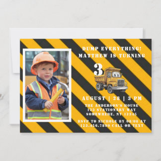 Unter Bauboy's Foto Geburtstag Bash Einladung