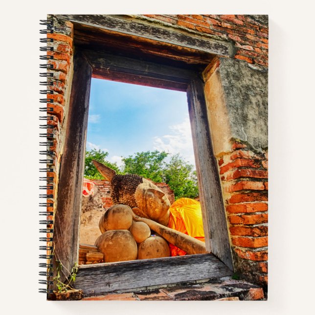 Unter Bezugnahme auf Buddha, Ayutthaya Notizbuch (Vorderseite)