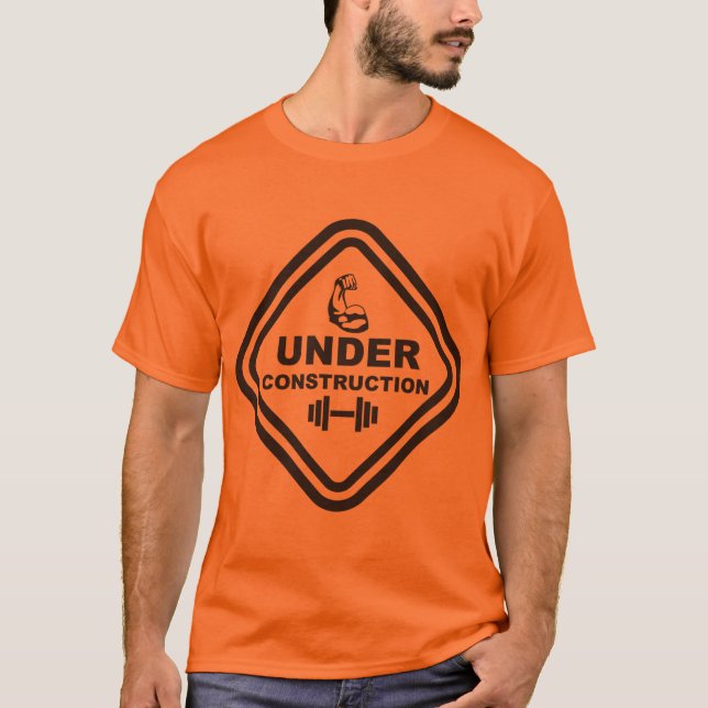 Unter Contsruction T-Shirt (Vorderseite)