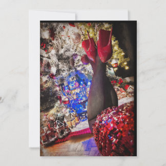 Unter dem Baum Feiertagskarte