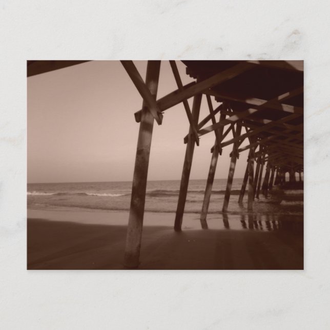 Unter dem Boardwalk Postkarte (Vorderseite)