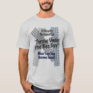 Unter dem Bus-Typ-grundlegenden T - Shirt