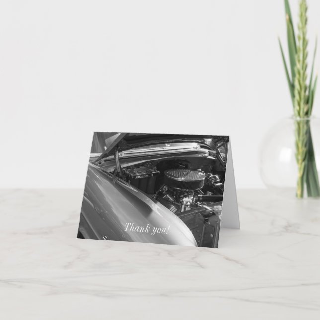 Unter dem Deckmantel Dankeskarte (Vorderseite)