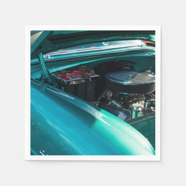 Unter dem Deckmantel Serviette (Vorderseite)