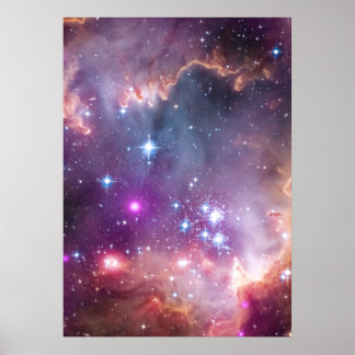 Unter dem "Flügel" des kleinen Magellanic Clo aufg Poster