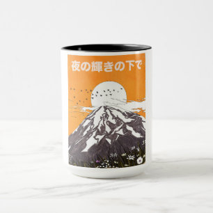 unter dem Glühen des Abends Tasse