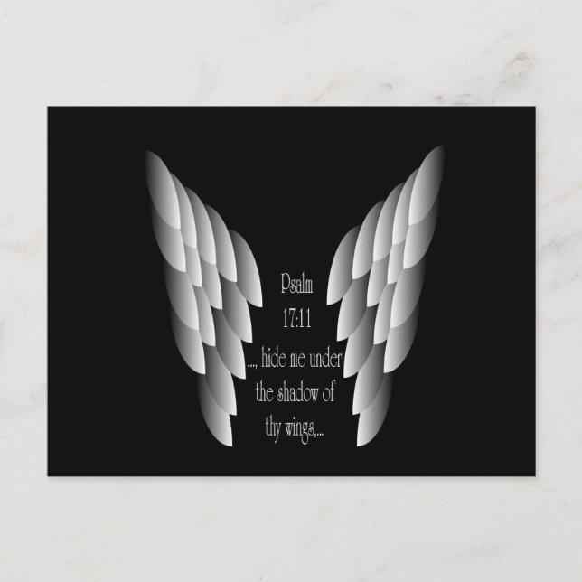 Unter dem Gods Wings Poster Postkarte (Vorderseite)