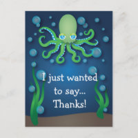 Unter dem grünen Oktopus des Meeres vielen Dank an