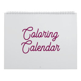 Unter dem Kalender der Meeresfarben