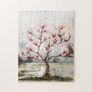 Unter dem Magnolienbaum