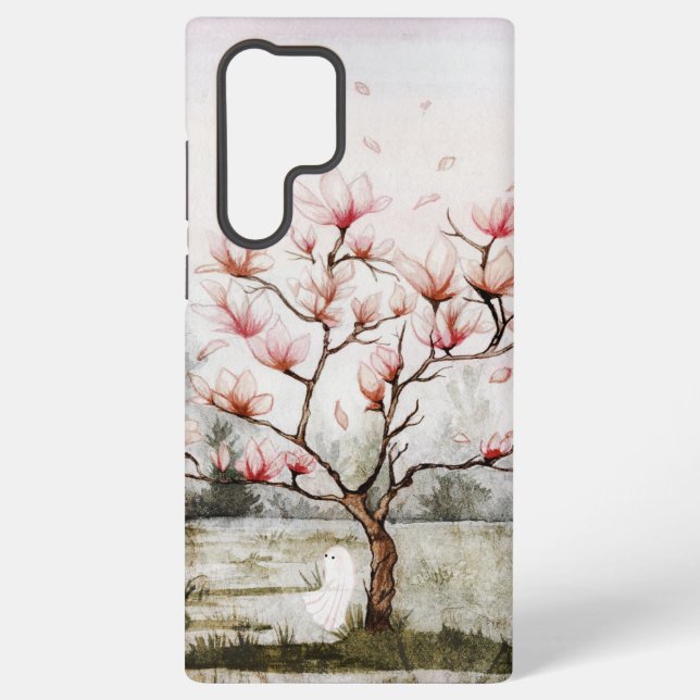 Unter dem Magnolienbaum Samsung Galaxy Hülle (Rückseite)
