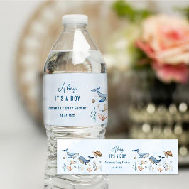 Unter dem Meer Ahoy ist eine Baby-Dusche.