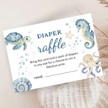 Unter dem Meer! Babyduschmaschine Windelwindeln