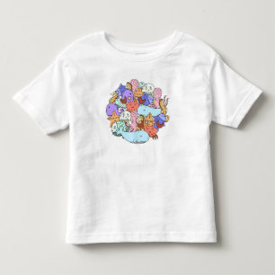 Unter dem Meer, Circle of Sea Life! Niedlich Kleinkind T-shirt
