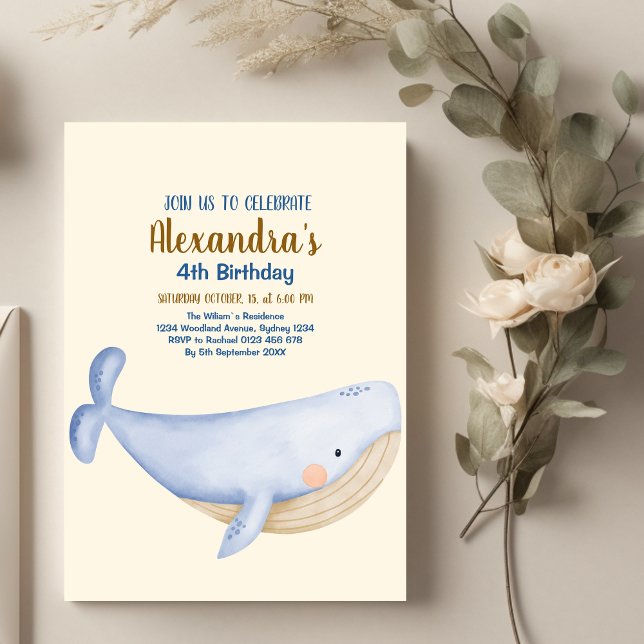 Unter dem Meer Geburtstag Einladung (Von Creator hochgeladen)