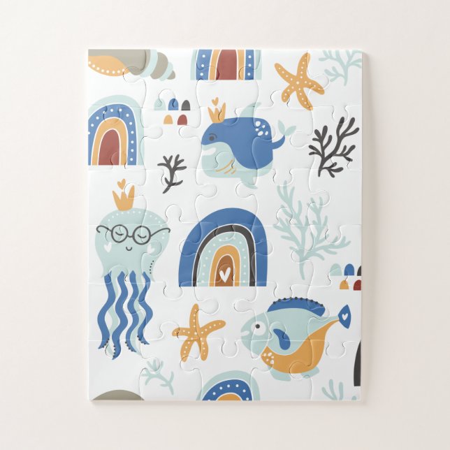 Unter dem Meer Jigsaw-Puzzle (Vertikal)