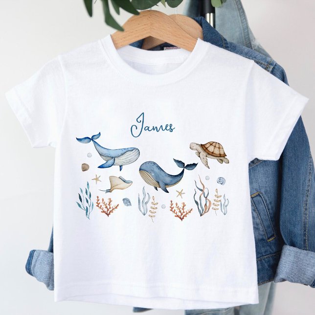Unter dem Meer Junge Baby T-shirt (Von Creator hochgeladen)