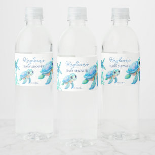 Unter dem Meer niedliche Schildkröte Aqua Blue Bab