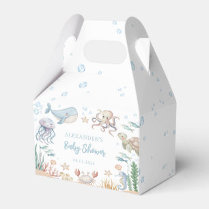 Unter dem Meer Ozean-Tiere Baby-Party Geschenkschachtel