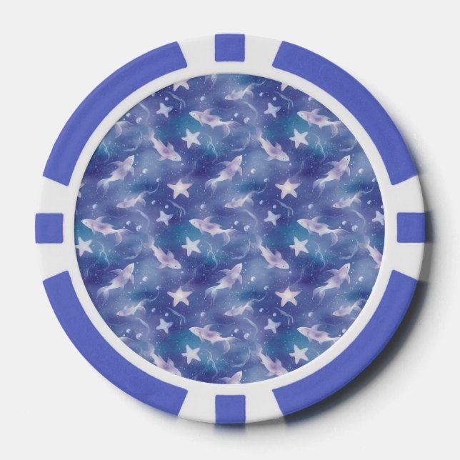 Unter dem Meer Pokerchips (Vorderseite)