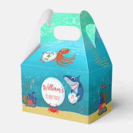 Unter dem Meer Tiere Wasser Blasen Geschenkschachtel