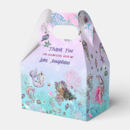 Unter dem Meer Whimsical Meerjungfrau Geburtstagsp Geschenkschachtel