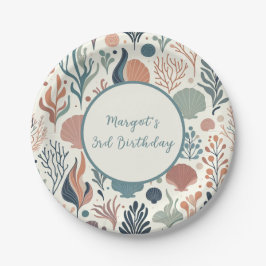 Unter dem Meer zum Geburtstag, Ozean flüstert Must Pappteller