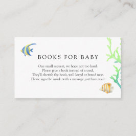 Unter dem Meeresmeer Bücher für Babyverpackungskar Begleitkarte