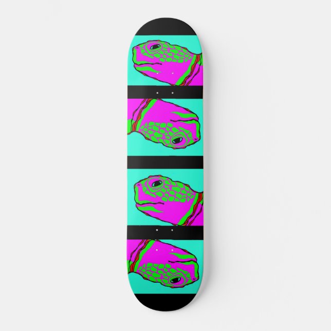 Unter dem Meeresschildkröte-Skateboard Skateboard (Vorderseite)