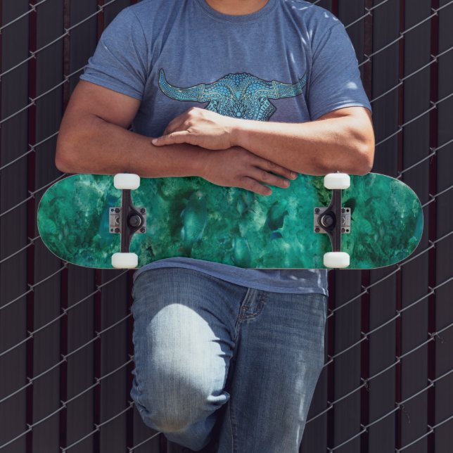 Unter dem Meeresskateboard Skateboard (Außenbereich 3)