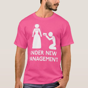 Unter dem neuen Management Cool Groom Bachelor Par T-Shirt