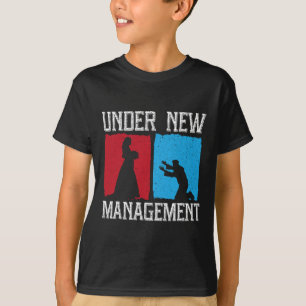 Unter dem neuen Management Groom Wedding Bachelor T-Shirt