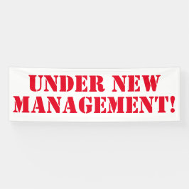 Unter dem neuen Managenbanner Banner