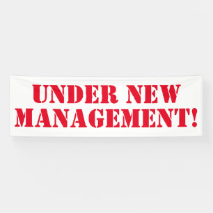 Unter dem neuen Managenbanner Banner