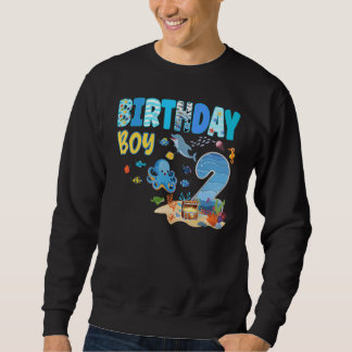 Unter dem Party "Sea Birthday Fish Aquarium Animal Sweatshirt