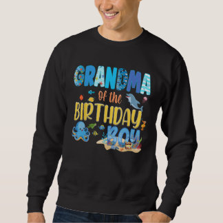 Unter dem Party "Sea Birthday Fish Aquarium Animal Sweatshirt